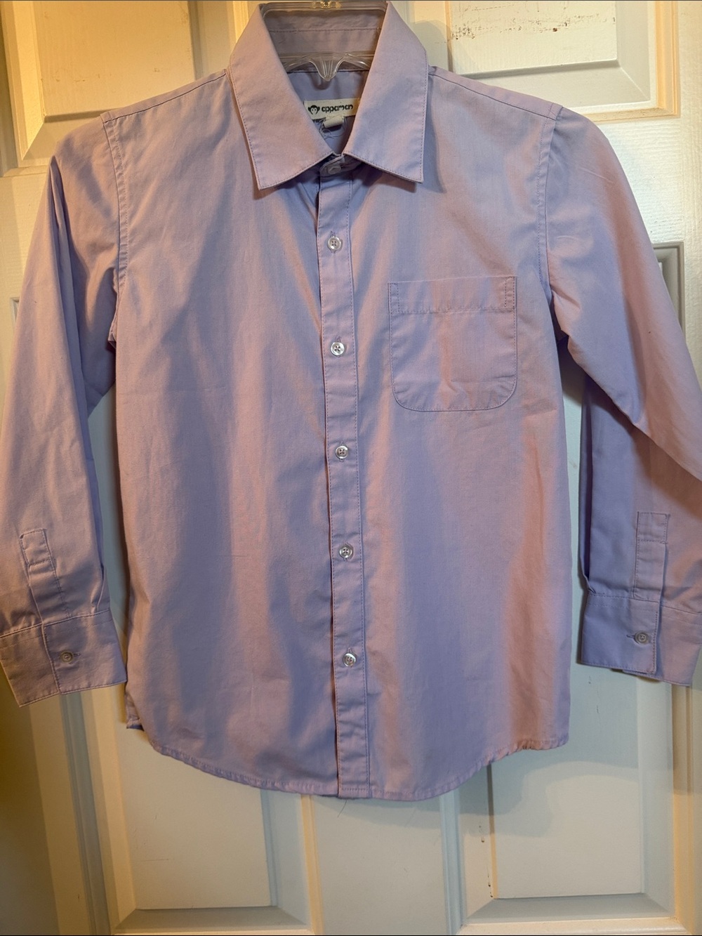 Appaman Light Lavender Boys Dress Shirt Size 10